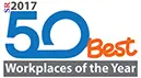 50 Best Workplaces of the Year 2017